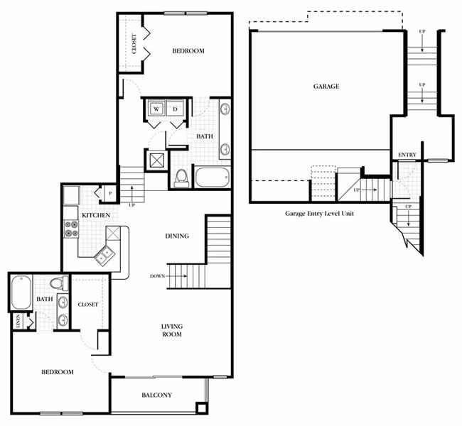 Unit 809 1603 floor plan